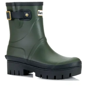 Barbour Raelynn Wellingtons Olive/Black