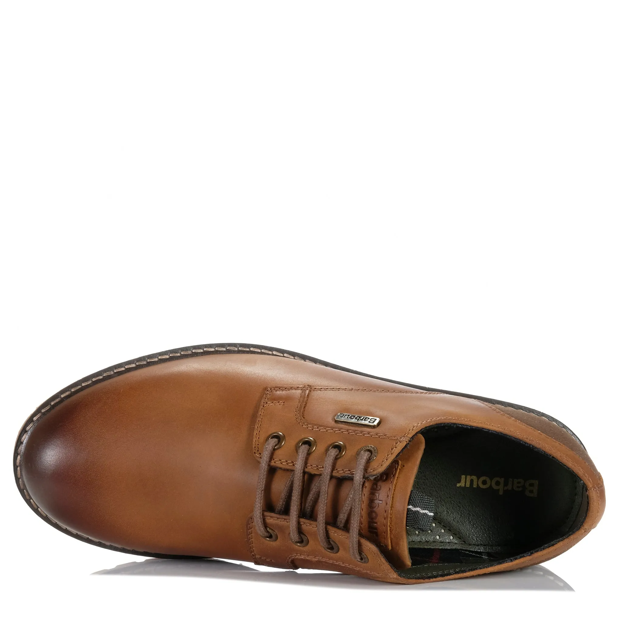 Barbour Sandstone Derby Cognac