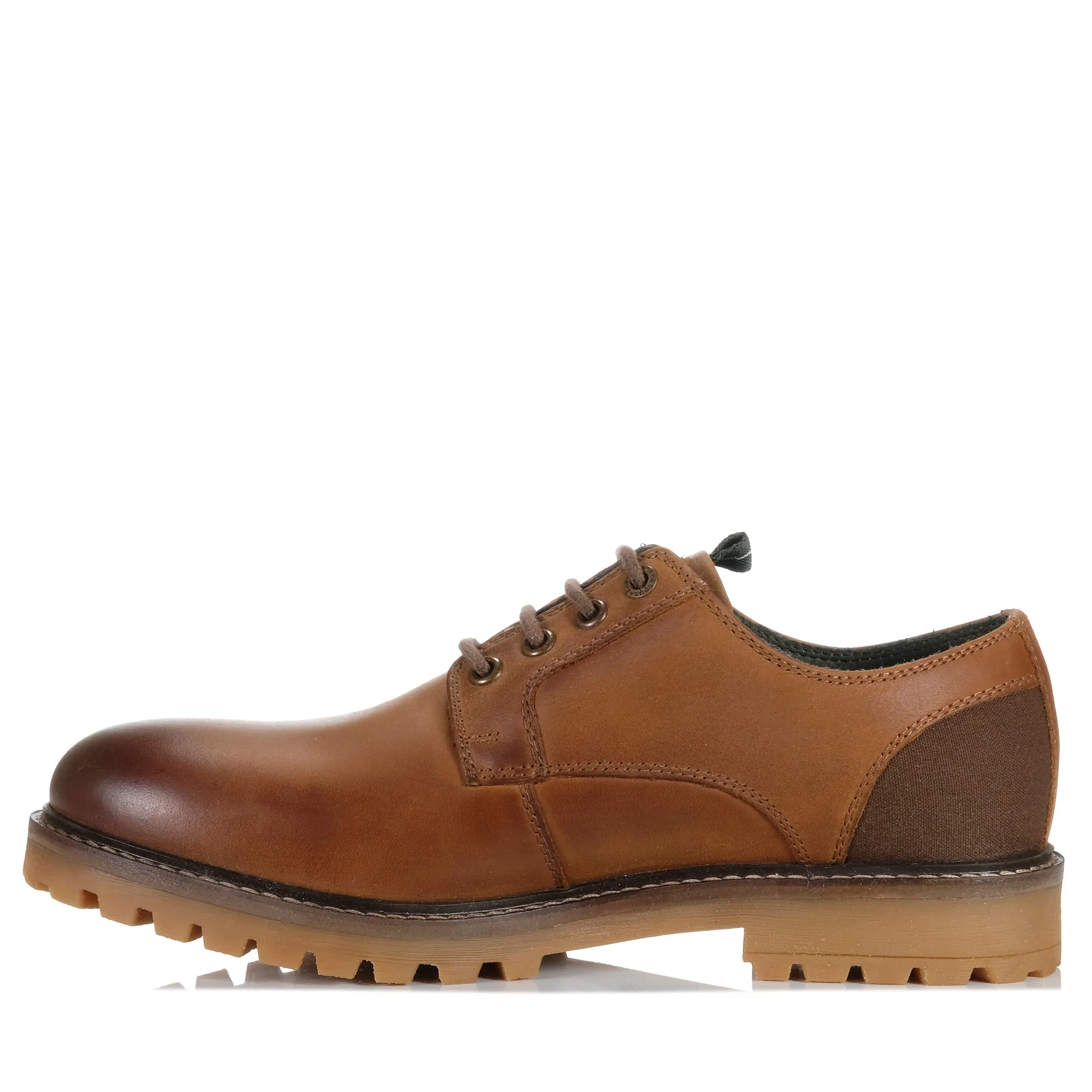 Barbour Sandstone Derby Cognac