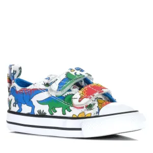 Converse Chuck Taylor Infant CT Dinocons 2V Low White