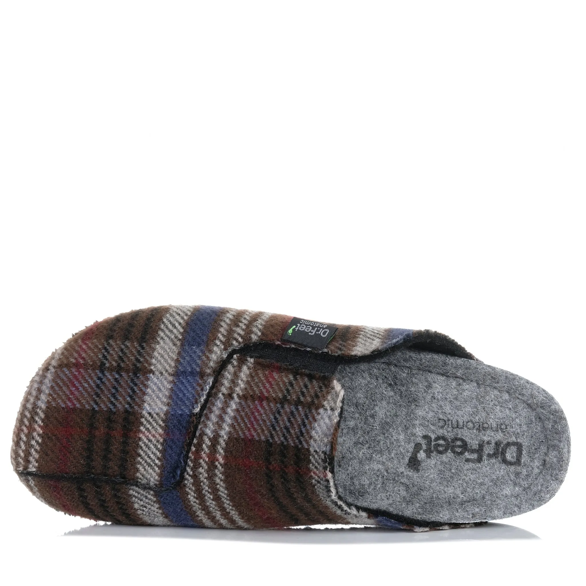 Dr Feet Heath Blue Tartan