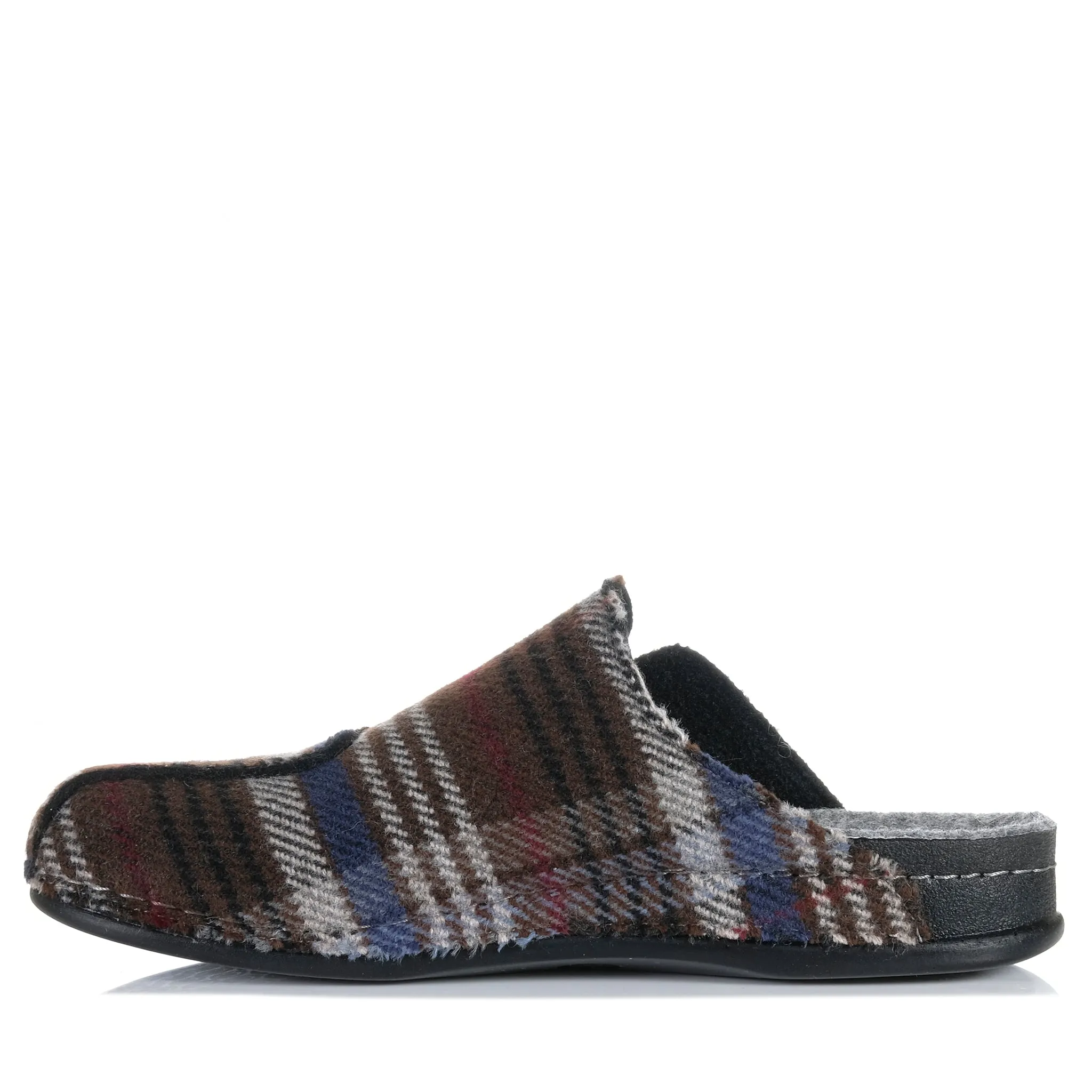 Dr Feet Heath Blue Tartan