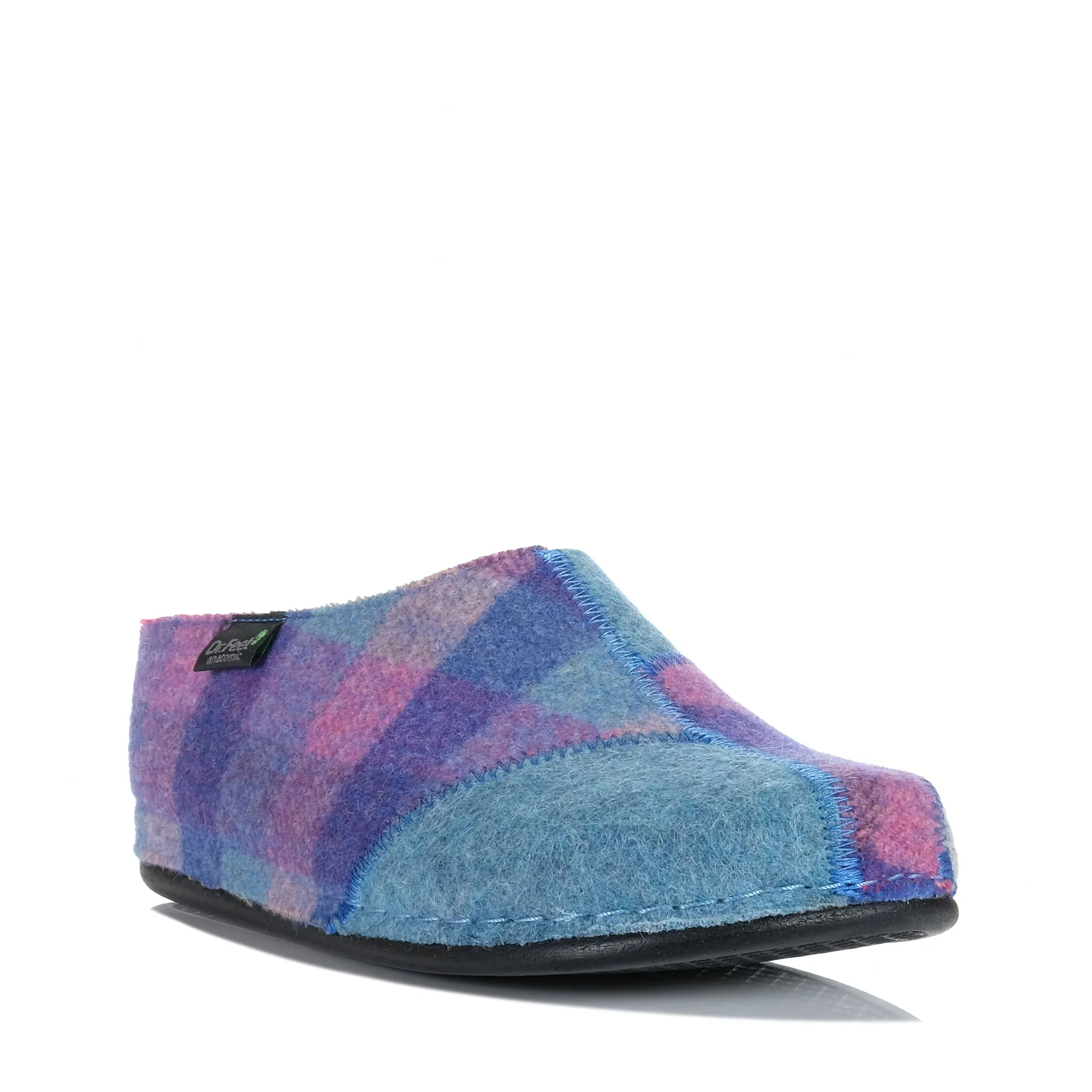 Dr Feet Hilda Purple Tartan