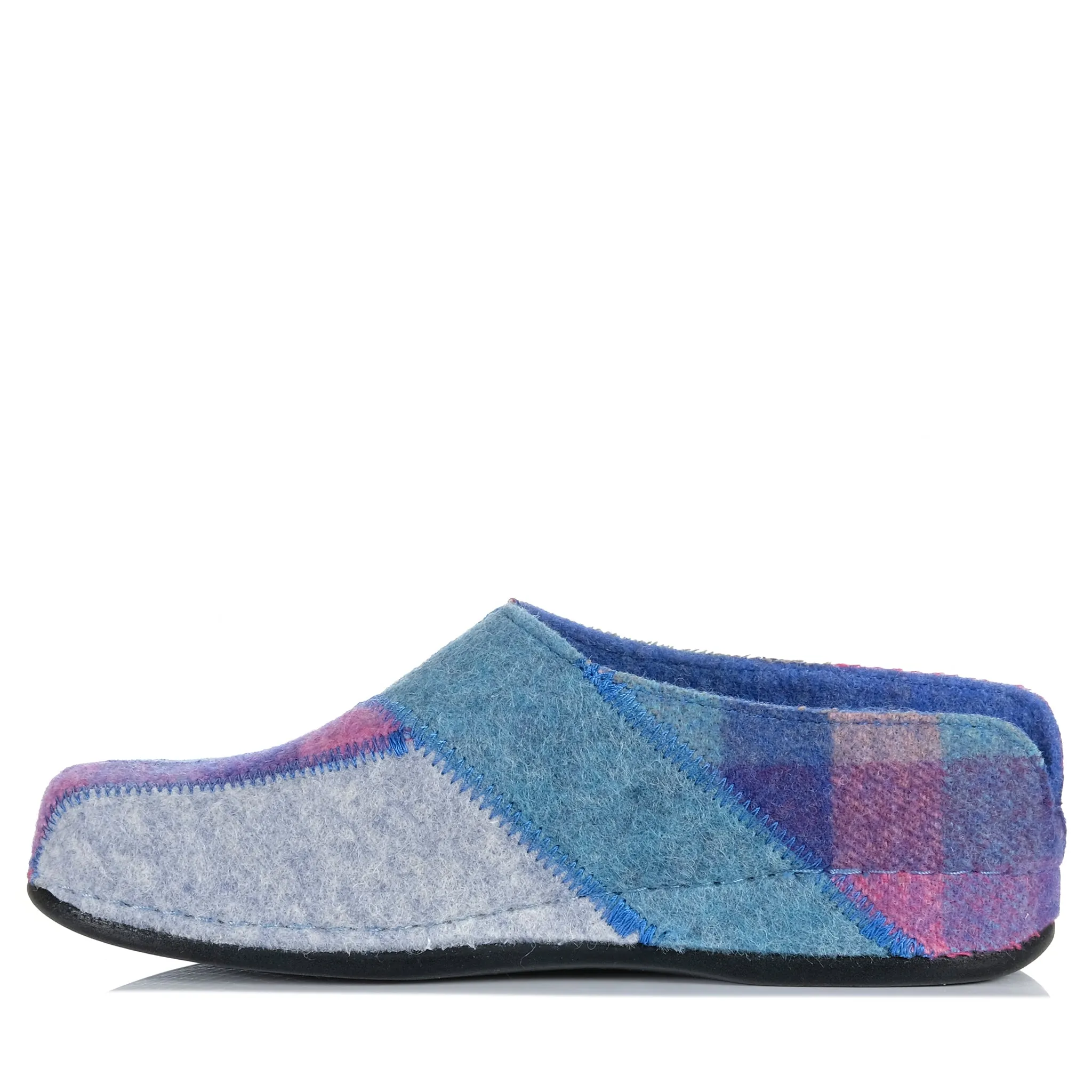 Dr Feet Hilda Purple Tartan