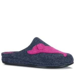 Dr Feet Honey Grey/Fuxia
