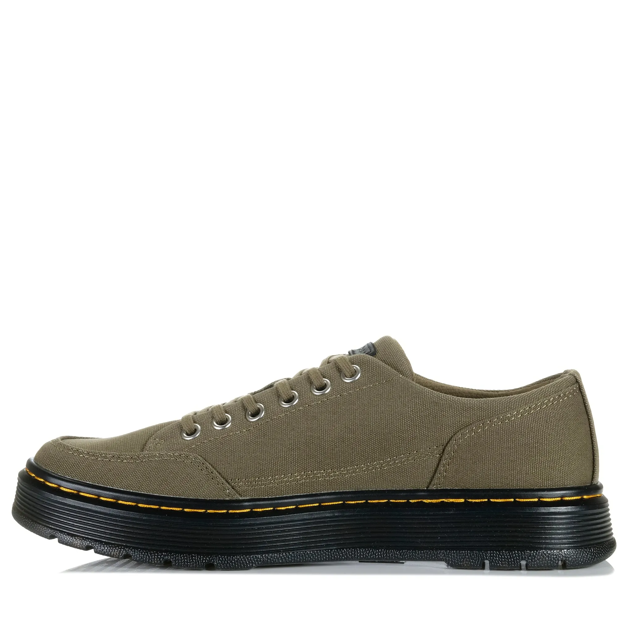 Dr Martens Brookline Canvas 6 Tie Olive