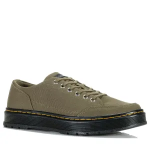 Dr Martens Brookline Canvas 6 Tie Olive