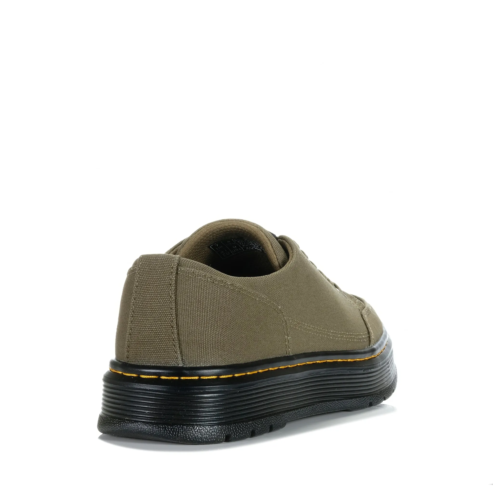 Dr Martens Brookline Canvas 6 Tie Olive