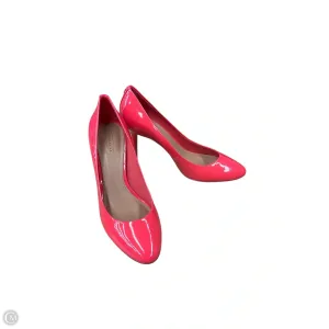 Shoes Designer By Coach In Coral, Size: 8.5