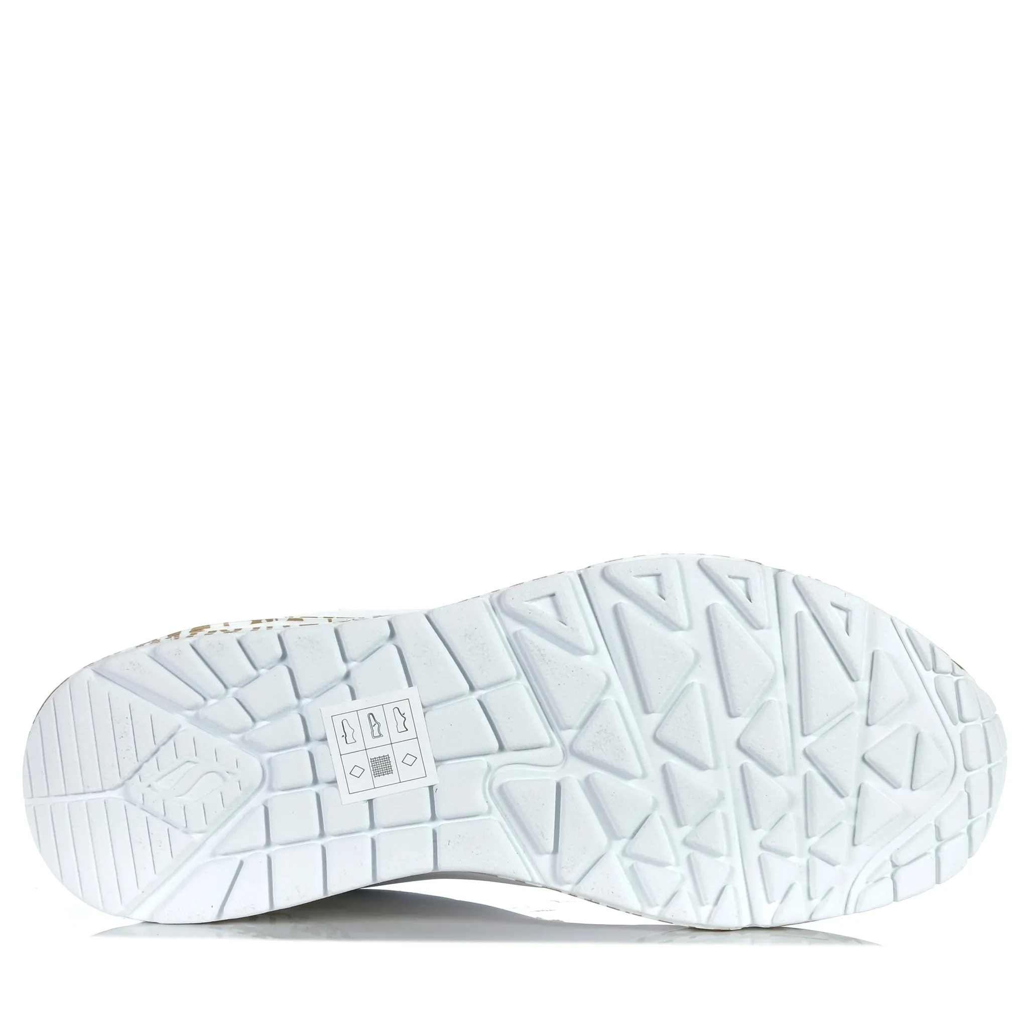 Skechers x JGoldcrown: Uno - Loving Love 155506 White/Rose Gold