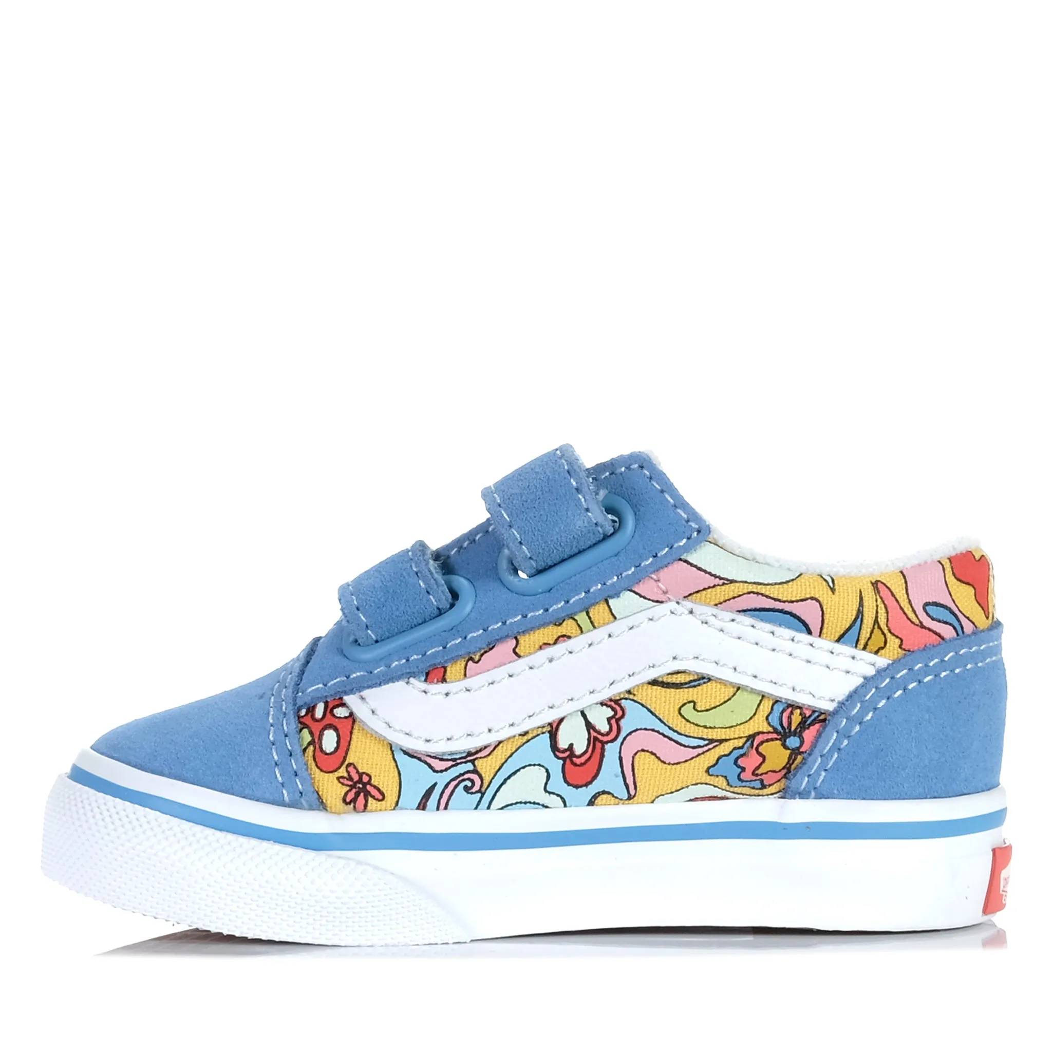 Vans Old Skool V Tropadelic Toddler True White/Multi