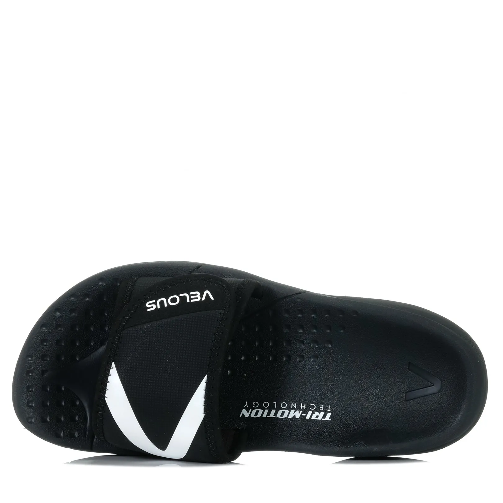 Velous Hoya Slide Black/White
